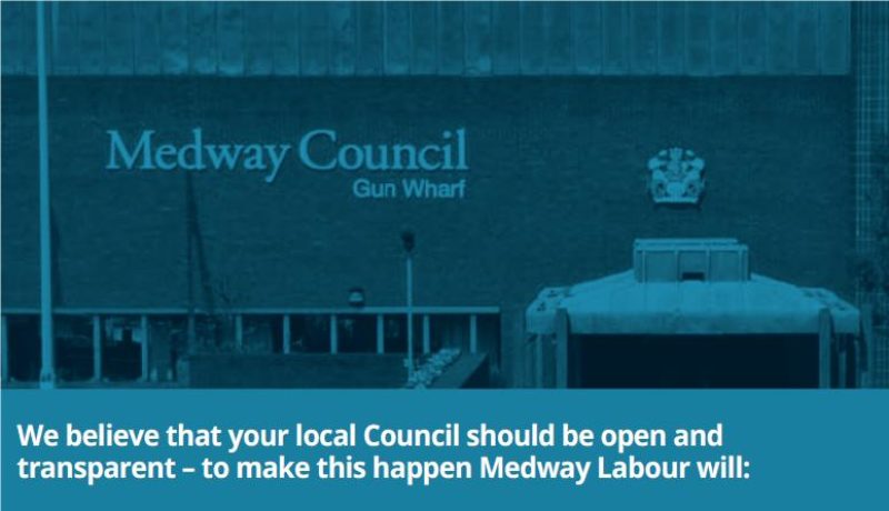 We believe that you council shoudl be open and transparent, in order to make this happen Medway Labour will: