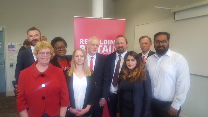 Jeremy Corbyn launches Labour manifesto in Medway